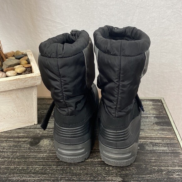 Land’s End Black Expedition Fur Lined Rain & Snow Boots 7 - Picture 3 of 8